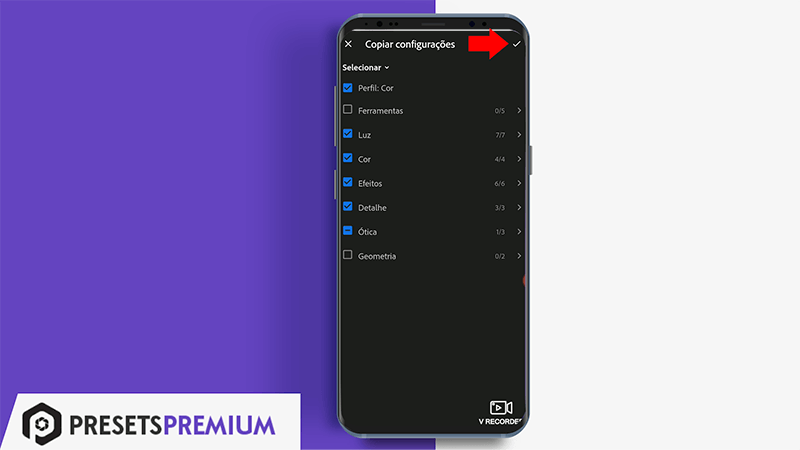 Como Colocar Presets no Lightroom Android