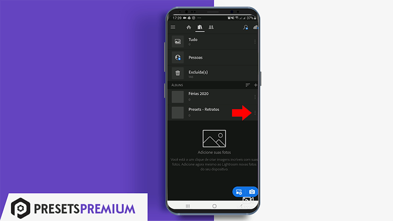 Como Colocar Presets no Lightroom Mobile