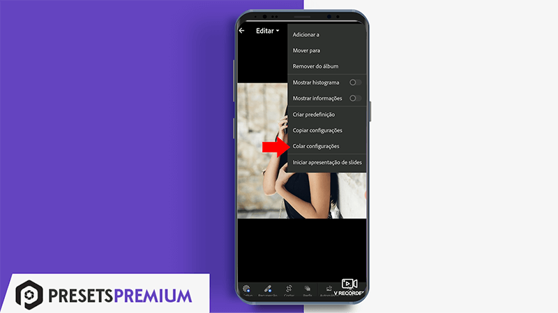 Como Colocar Presets no Lightroom Android
